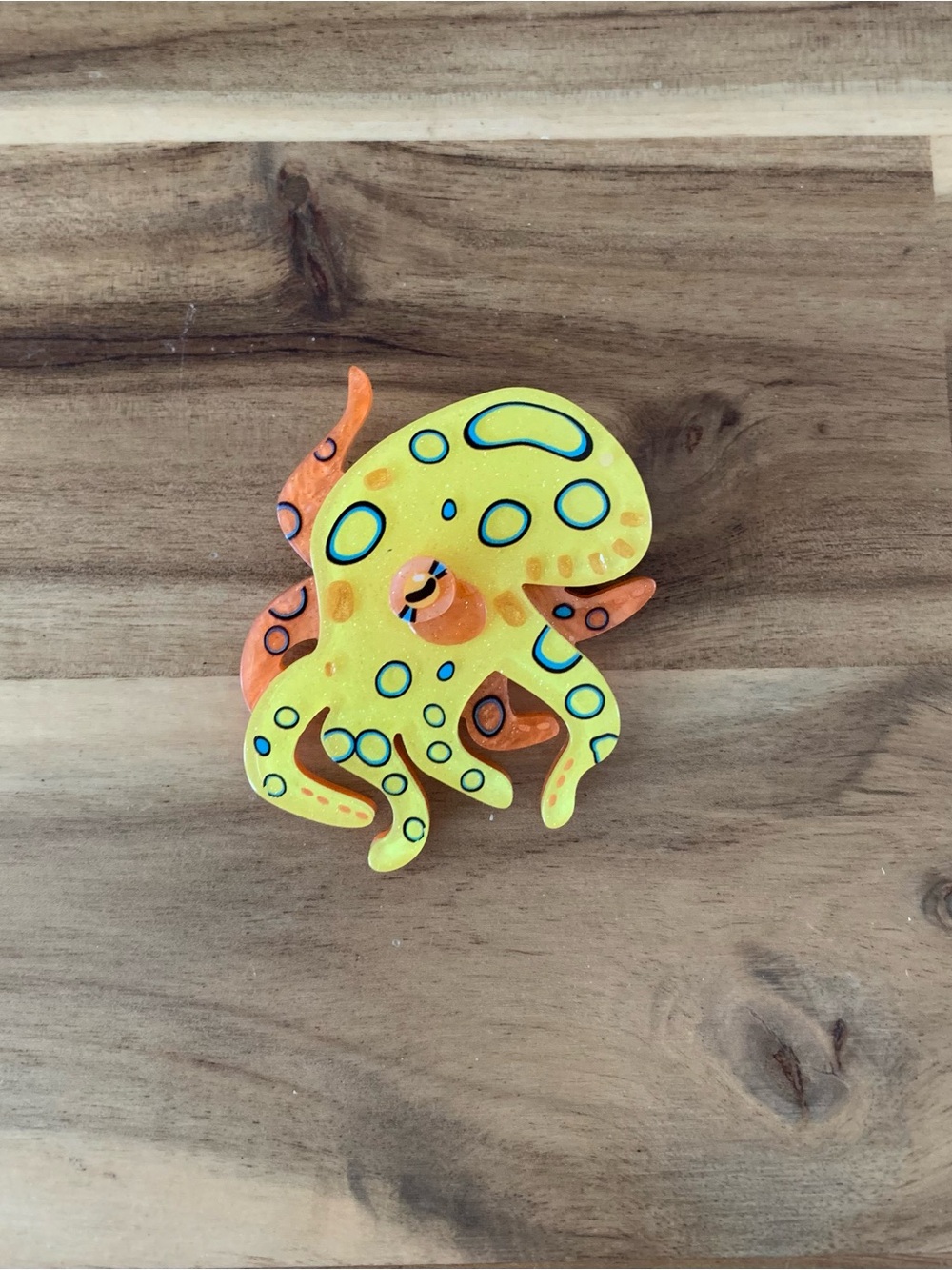 Erstwilder The Busy Blue-Ringed Octopus Brooch pin NWOT